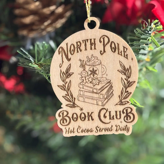 North Pole Book Club - Jultrepynt i tre