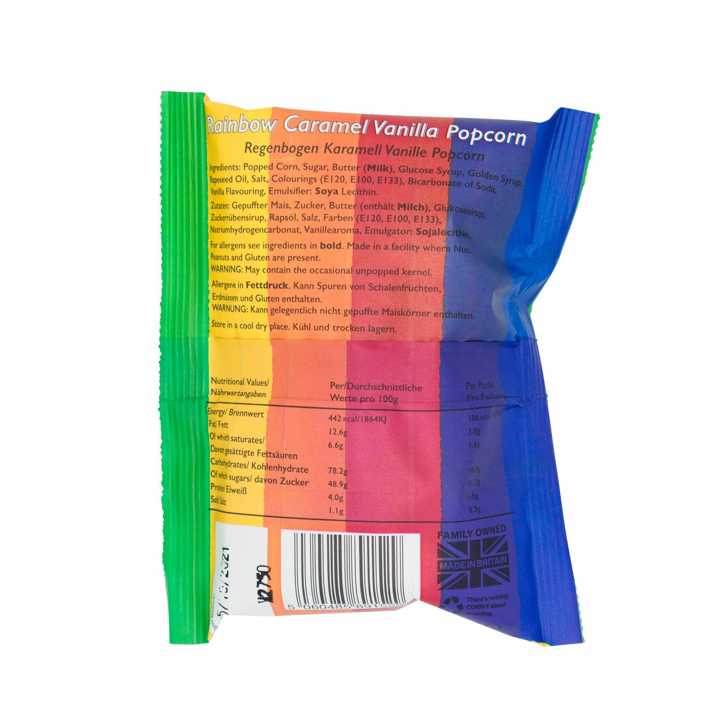 Rainbow Gourmet Popcorn