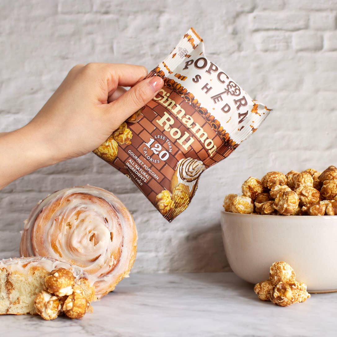 Cinnamon Roll Gourmet Popcorn