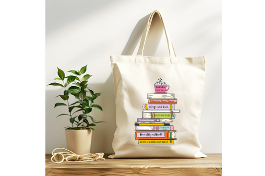 ACOTAR Book Stack Handlenett