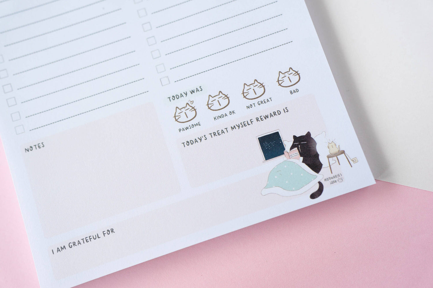 Black Cat Daily Planner