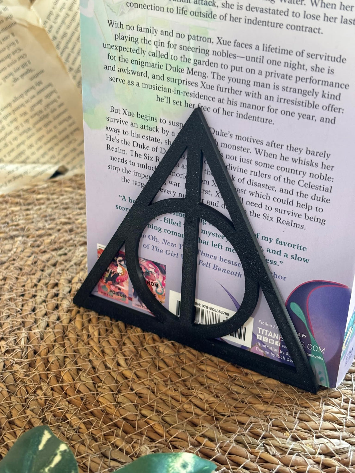 Bokstøtte - Deathly Hallows