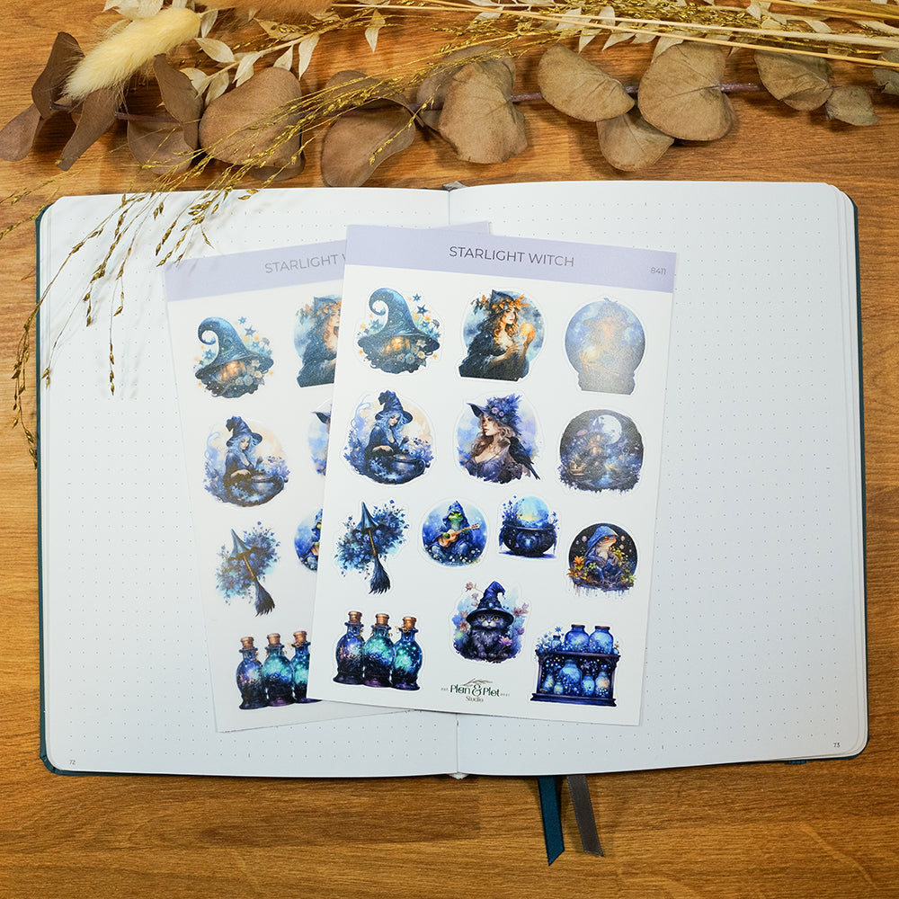 Starlight Witch Sticker Sheet