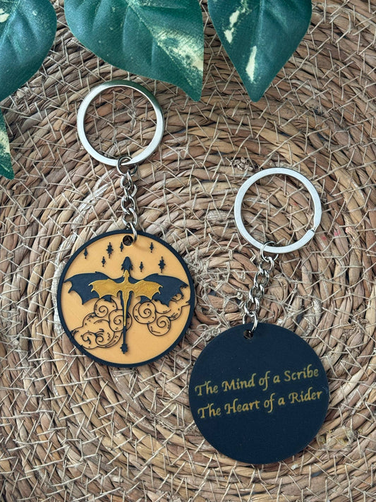 Fourth Wing Nøkkelring (B-Vare)