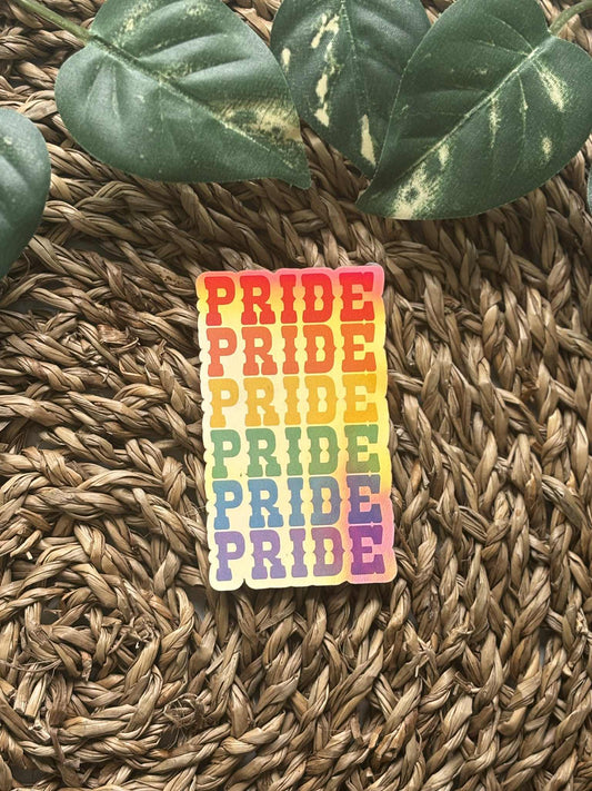 Pride Pride Pride Sticker