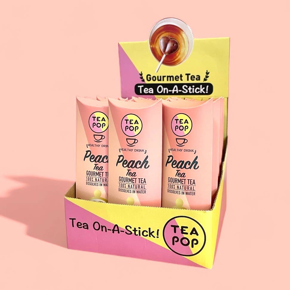Peach TEA on-a-stick!