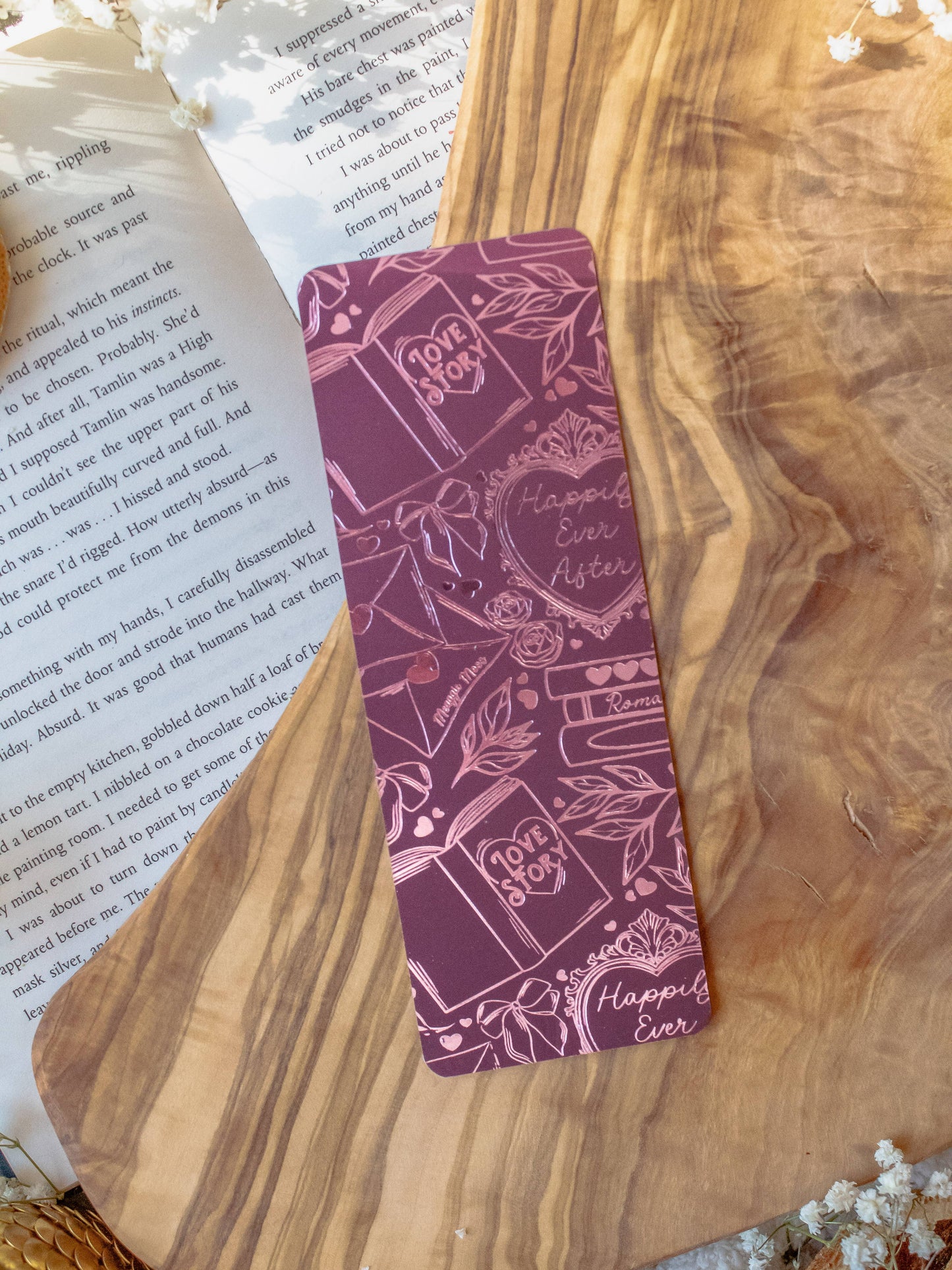 Love Story Foil Bokmerke