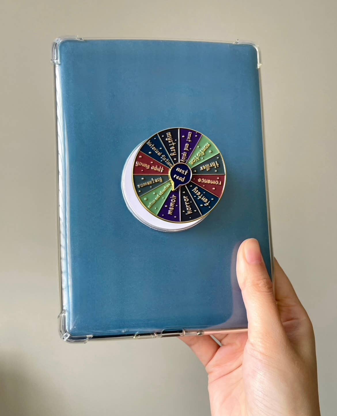 Dark Academia Book Kindle Grip/Holder