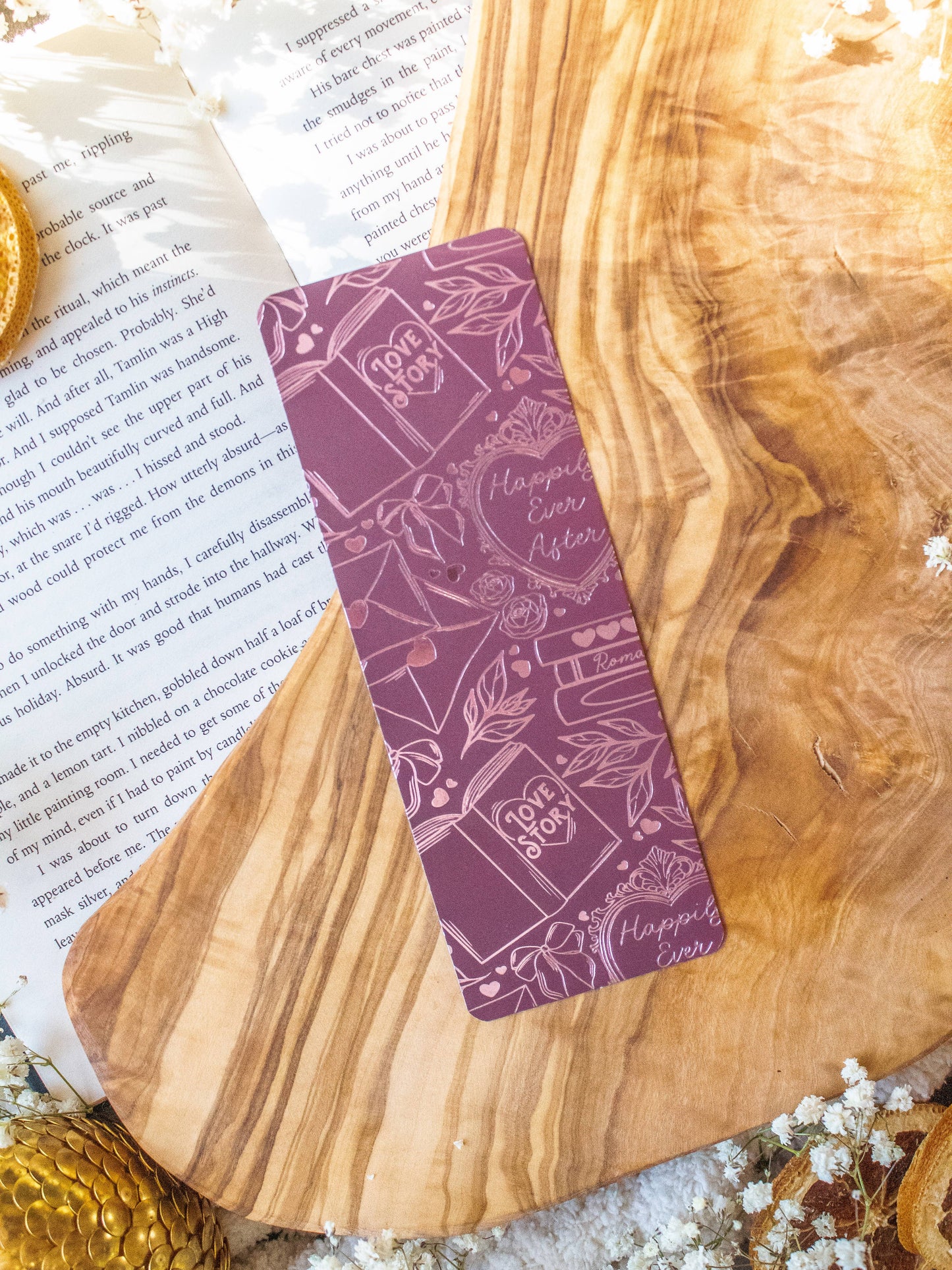 Love Story Foil Bokmerke