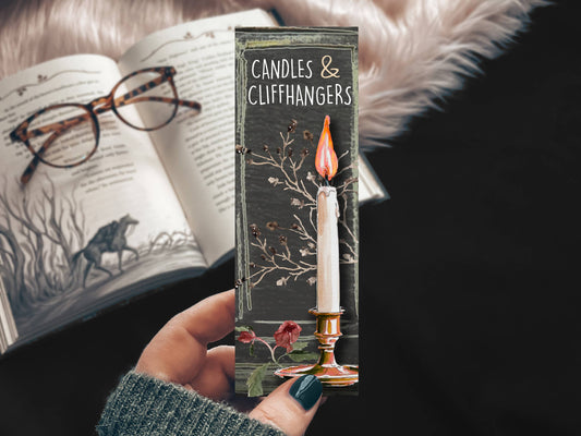 Candles and Cliffhangers Bokmerke
