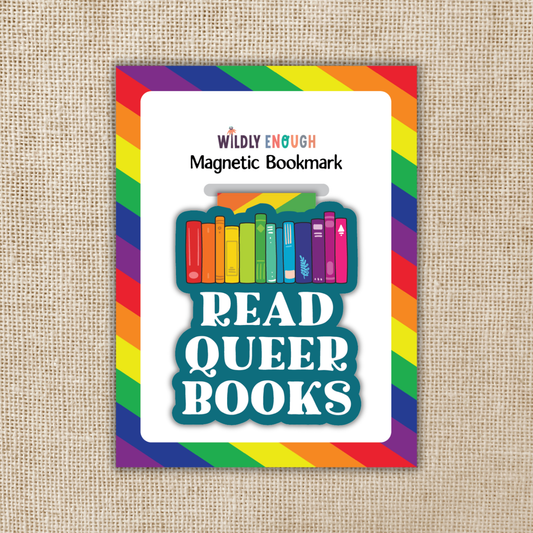 Read Queer Books Magnetisk Bokmerke