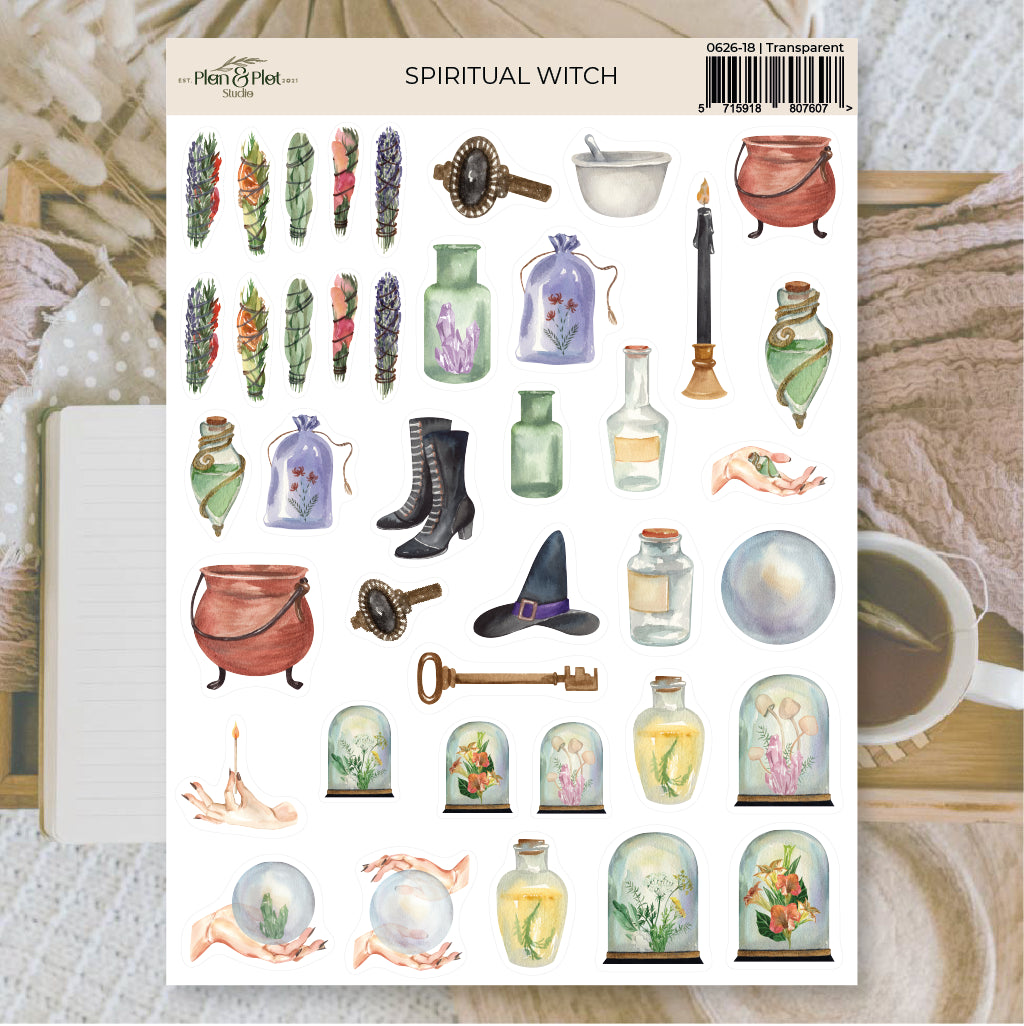 Spiritual witch | Sticker sheet
