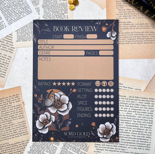 Black Book Review Notatblokk