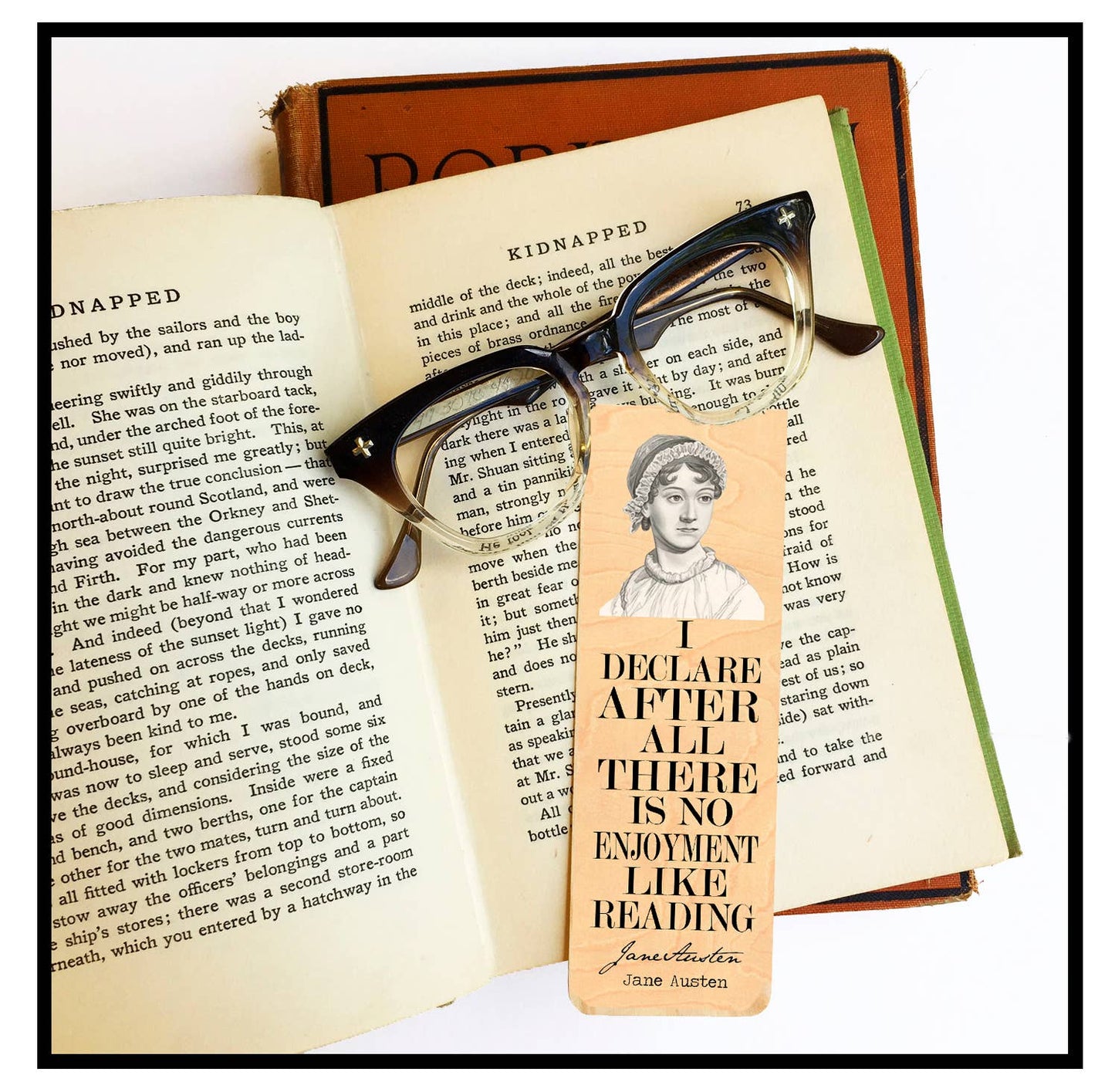 Jane Austen "No enjoyment like reading" Bokmerke