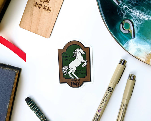 Prancing Pony Sticker