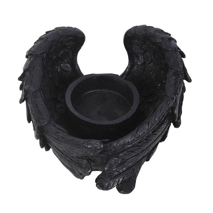 Gothic Raven Wings Halloween Telysholder