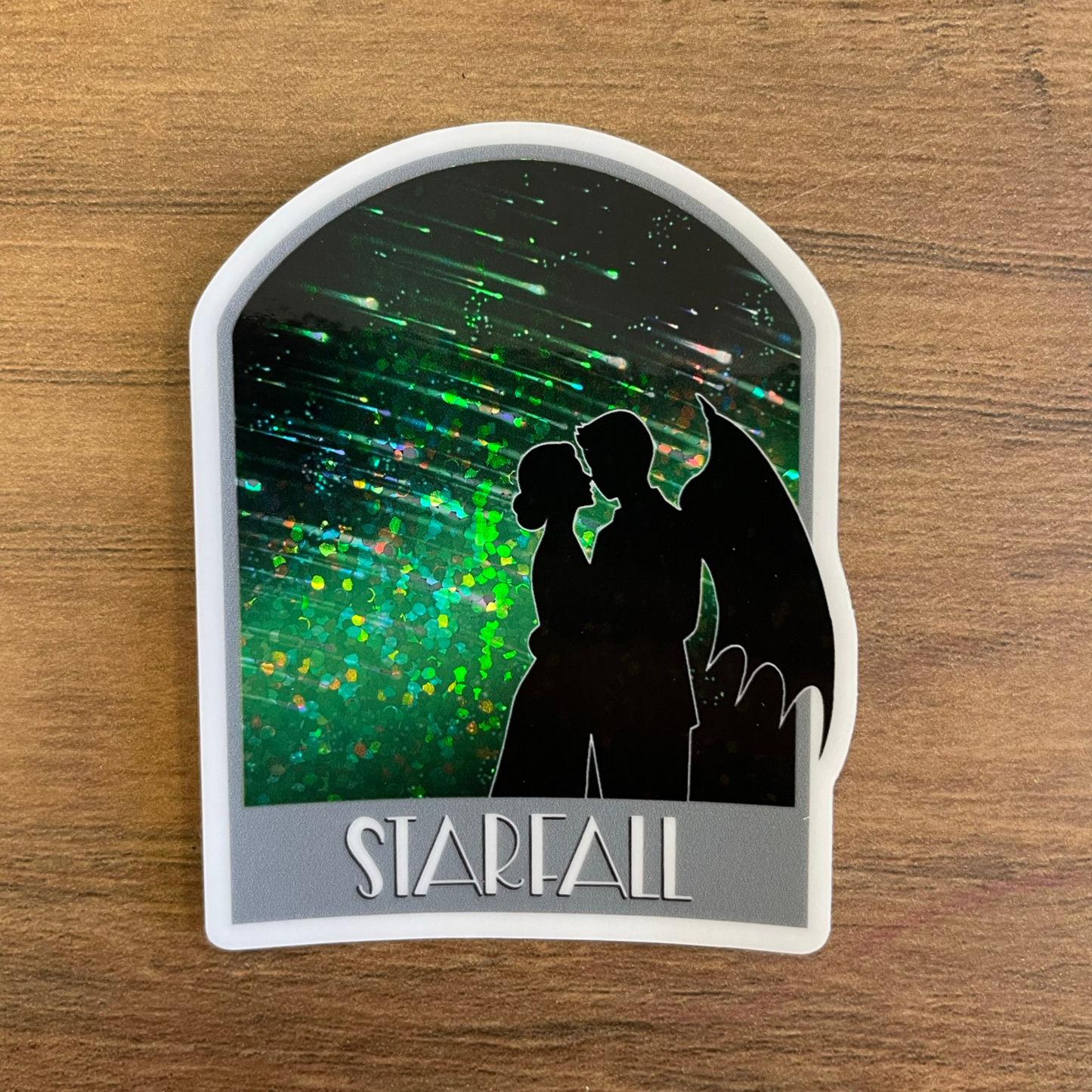 Starfall Rhys and Feyre ACOTAR, Holographic Sticker