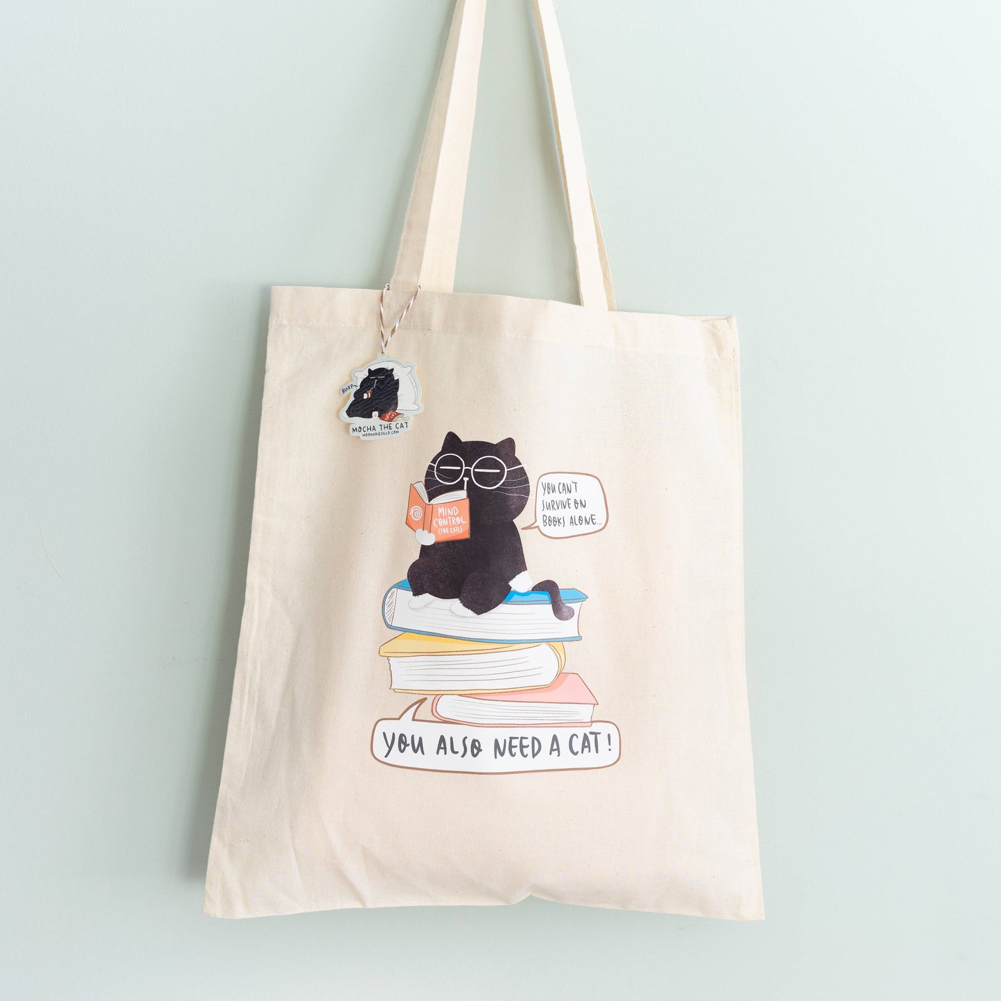 "You can't survive on books alone..." Handlenett