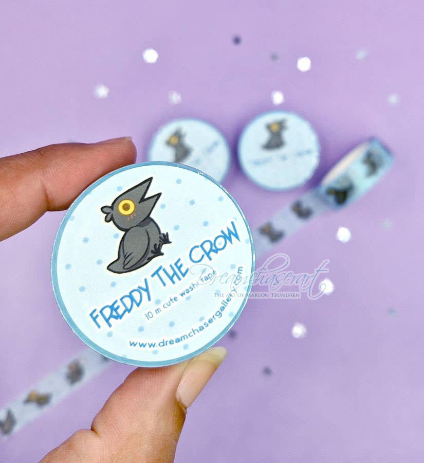 Freddy the Crow Washi Tape