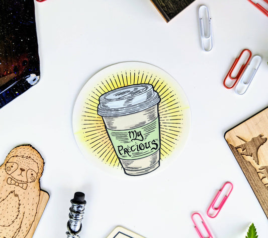 My Precious Coffee Sticker