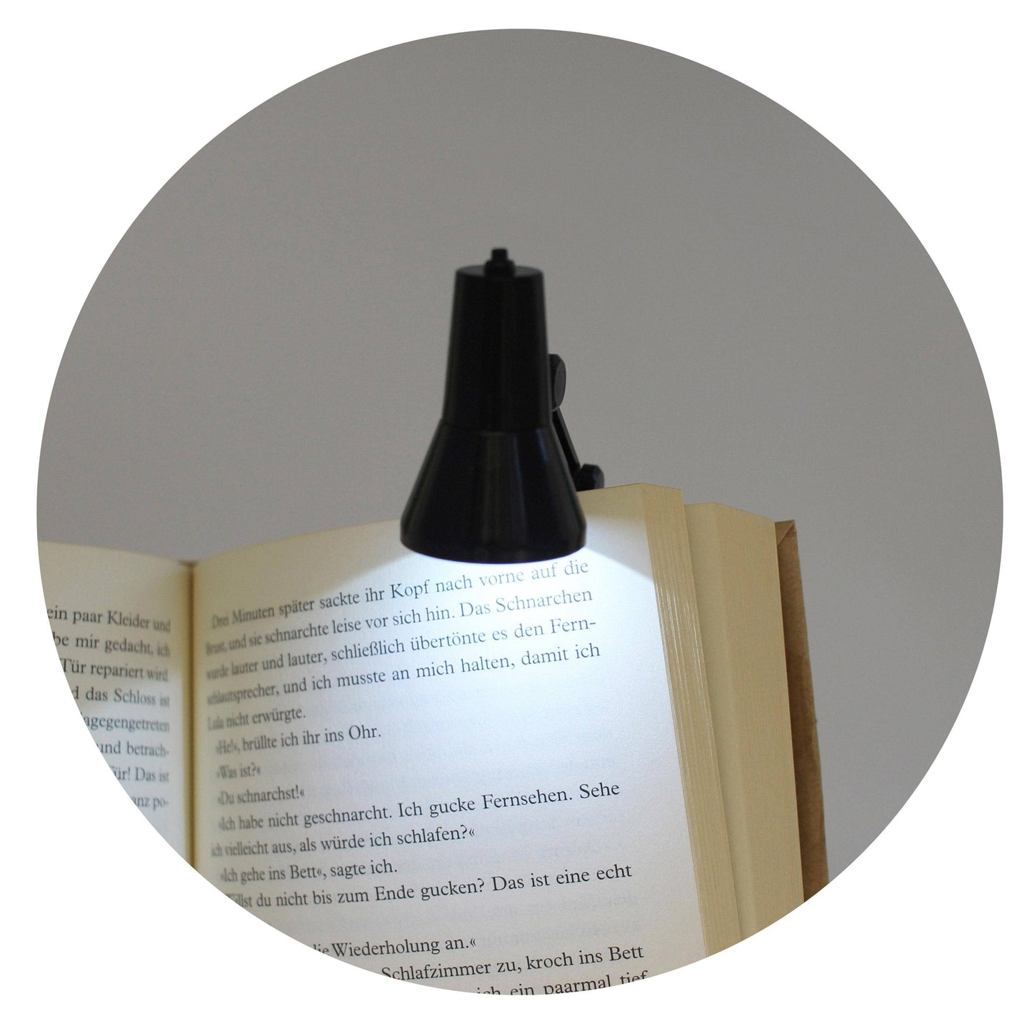 Mini LED stand and book lamp