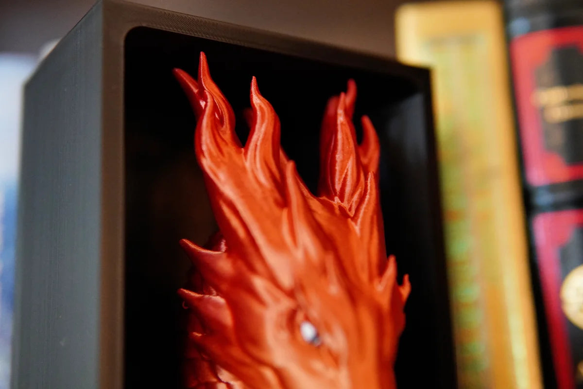 Book Nook - Flamewing Dragon