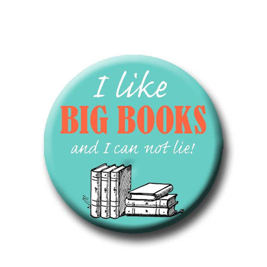 I Like Big Books Button